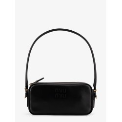 Matelassé leather shoulder bag