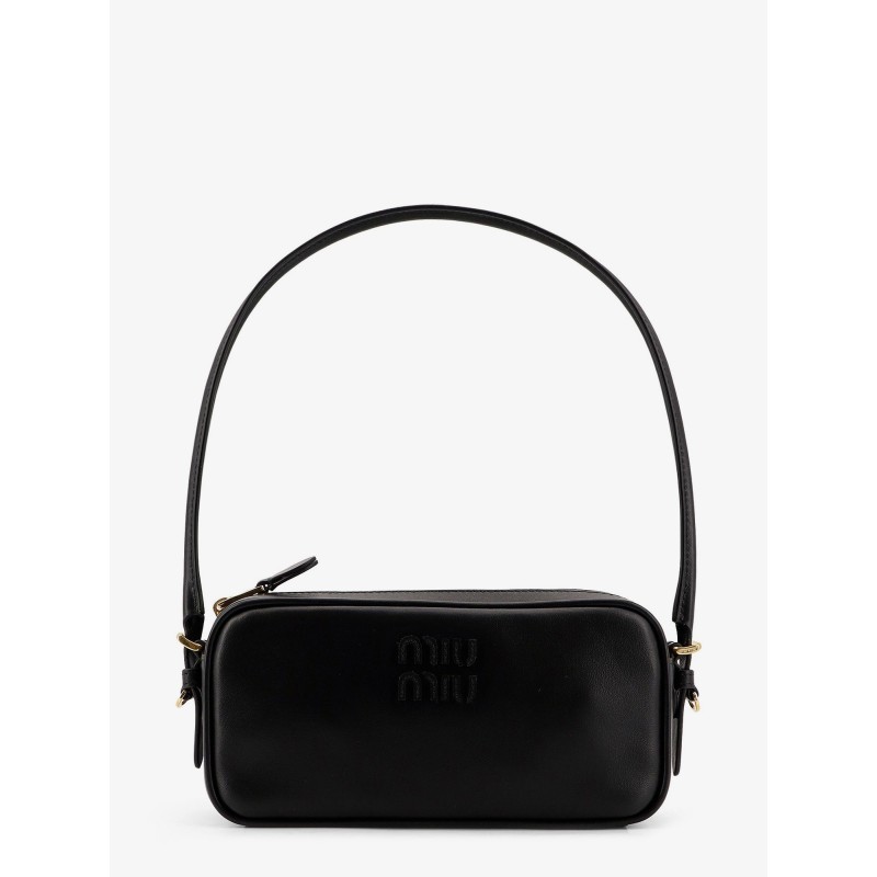 Matelassé leather shoulder bag