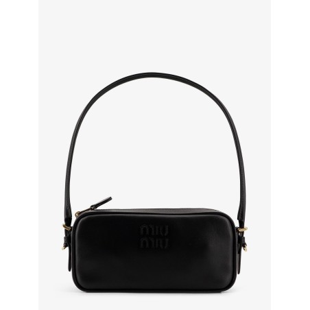 Matelassé leather shoulder bag