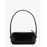 Matelassé leather shoulder bag
