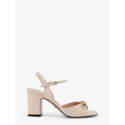 Leather sandal with Horsebit