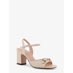 Leather sandal with Horsebit