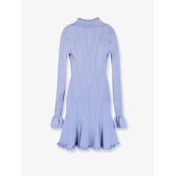 Ribbed knitted mini dress