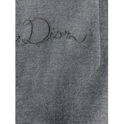 Flannel shirt with Dior Ribbon embroidery
