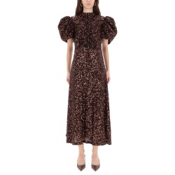 MIDI DRESS WITH SEQUINS