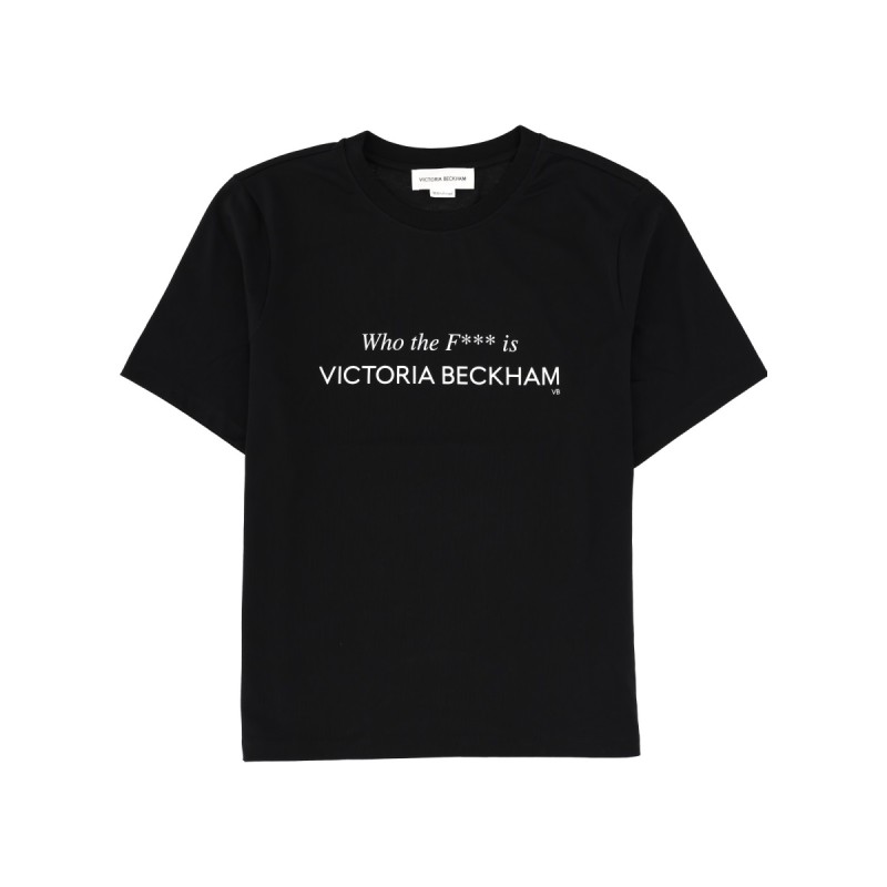 "WHO THE F*** IS VICTORIA BECKHAM" T-SHIRT.