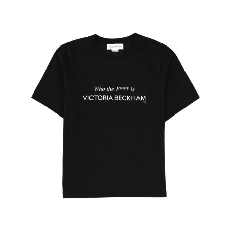 "WHO THE F*** IS VICTORIA BECKHAM" T-SHIRT.