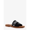 Woody flat linen sandals