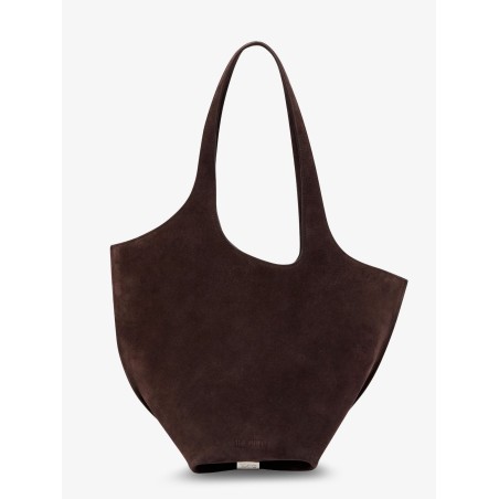 La Scoop suede shoulder bag