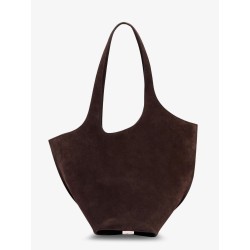 La Scoop suede shoulder bag