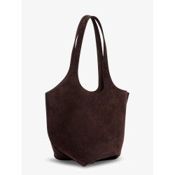 La Scoop suede shoulder bag