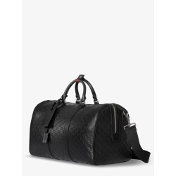 Coated canvas GG Emblem travel bag with GG motif