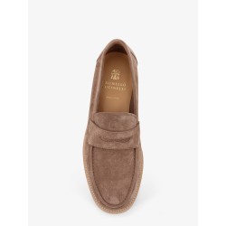 Suede loafers