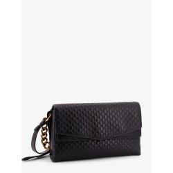 Leather crossbody bag with embossed GG motif