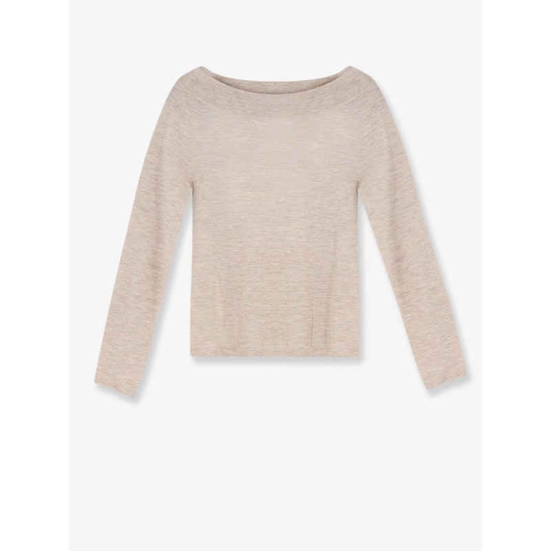 Faretra cashmere sweater with matching removable band