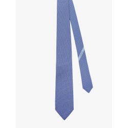 Brain silk tie