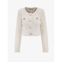 Textured knit cardigan