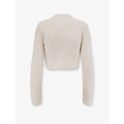 Textured knit cardigan