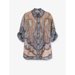 Wanderlust silk shirt