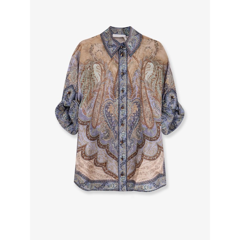 Wanderlust silk shirt