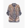 Wanderlust silk shirt