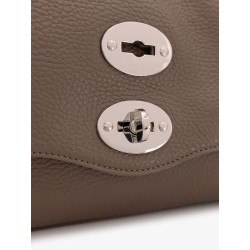 Postina® S textured leather crossbody bag