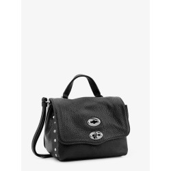 Postina® Baby textured leather crossbody bag