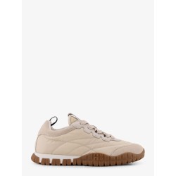 Tyre sneakers in technical fabric and suede