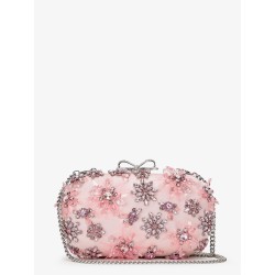 Clutch bag with crystals