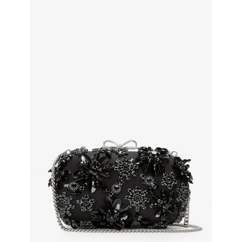 Crystals clutch bag