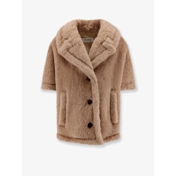 Mxacorvino4 alpaca and cashmere fur cape