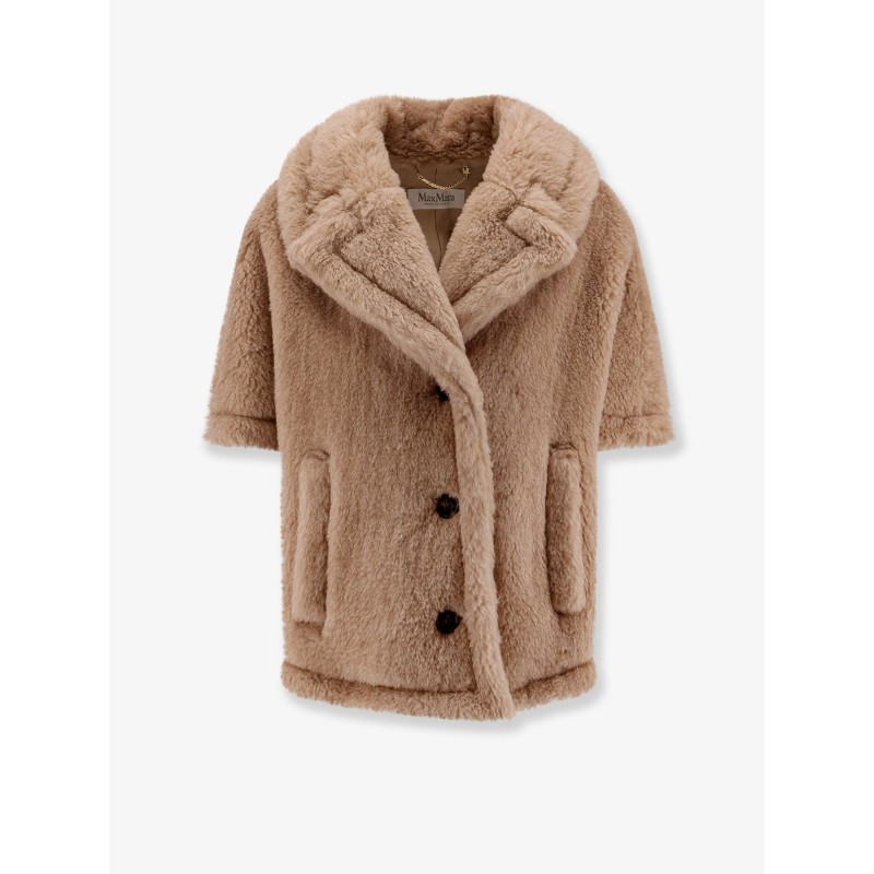 Mxacorvino4 alpaca and cashmere fur cape