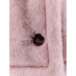 Mxacorvino1 alpaca and virgin wool fur cape