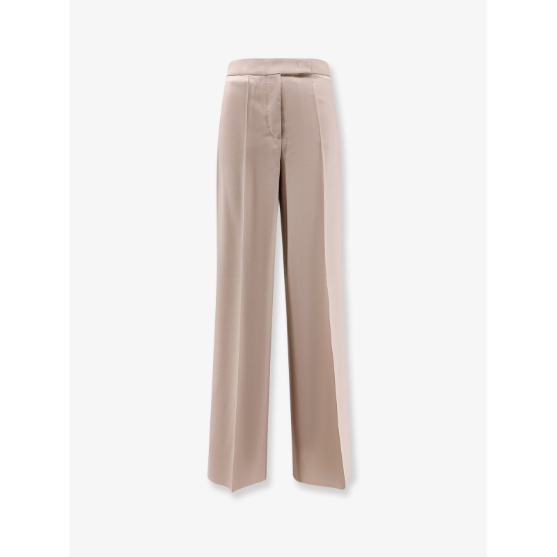 Mxmgirone virgin wool, mohair and silk trousers
