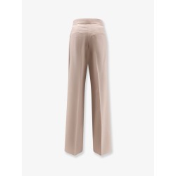 Mxmgirone virgin wool, mohair and silk trousers