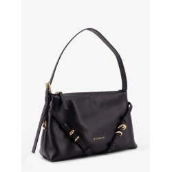 Voyou leather shoulder bag