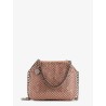 Falabella Mini mesh and crystal crossbody bag