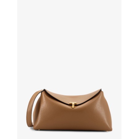 Leather T-Lock crossbody bag