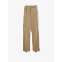 Wool and cotton trousers