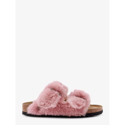 Arizona faux fur low sandals