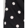 Polka-dots cotton mini dress