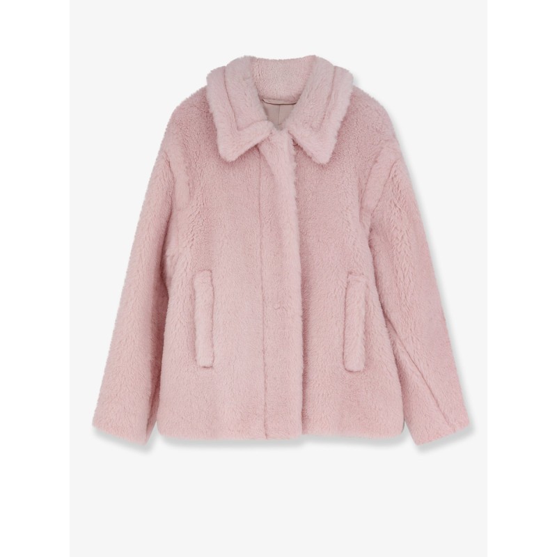 Mxmfuggito alpaca, virgin wool and silk jacket