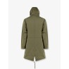Padded nylon parka