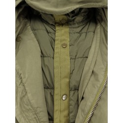 Padded nylon parka