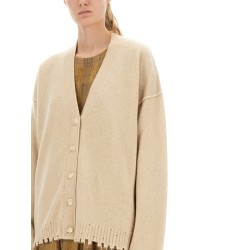 CASHMERE CARDIGAN WITH BUTTONS