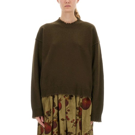 CASHMERE SWEATER WITH BANGS