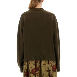 CASHMERE SWEATER WITH BANGS