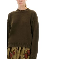 CASHMERE SWEATER WITH BANGS