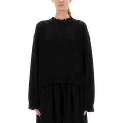 CASHMERE SWEATER WITH BANGS