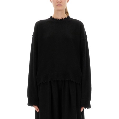 CASHMERE SWEATER WITH BANGS